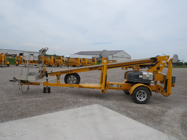 Used 2022 HAULOTTE 3632T Towable Boom Lift