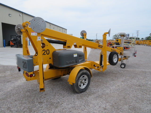 Used 2022 HAULOTTE 3632T Towable Boom Lift