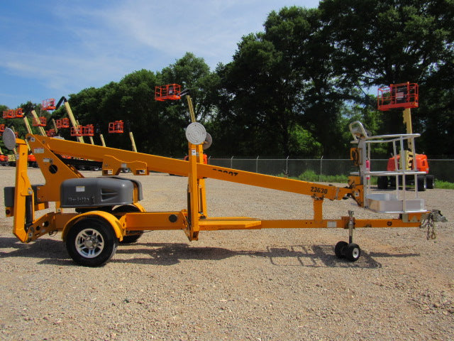 Used 2023 HAULOTTE 3632T Towable Boom Lift