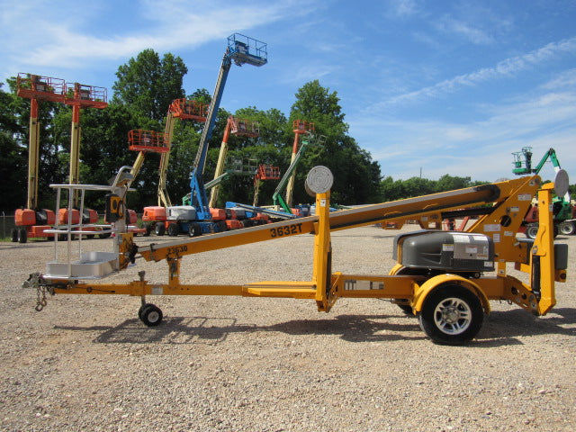 Used 2023 HAULOTTE 3632T Towable Boom Lift
