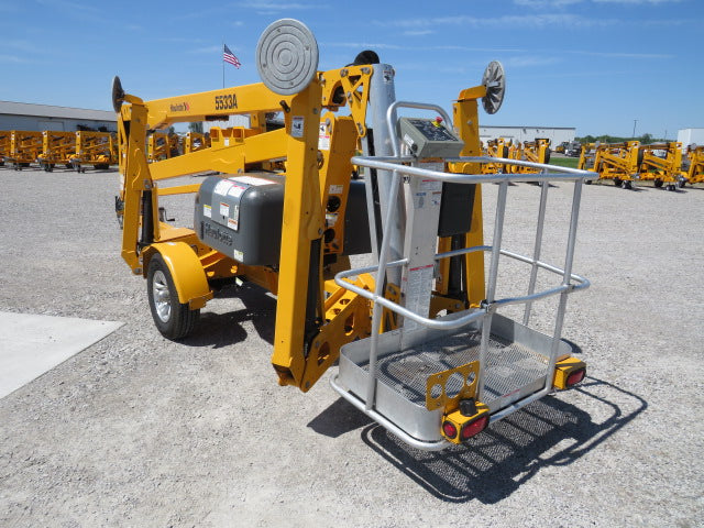 Used 2023 HAULOTTE 5533A Towable Boom Lift