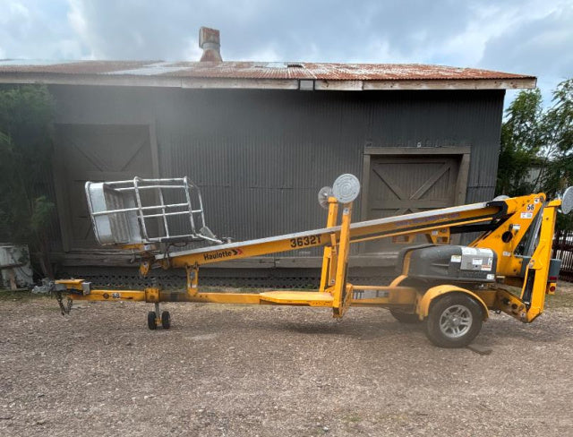 Used 2023 HAULOTTE 3632T Towable Boom Lift