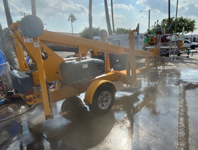 Used 2023 HAULOTTE 3632T Towable Boom Lift