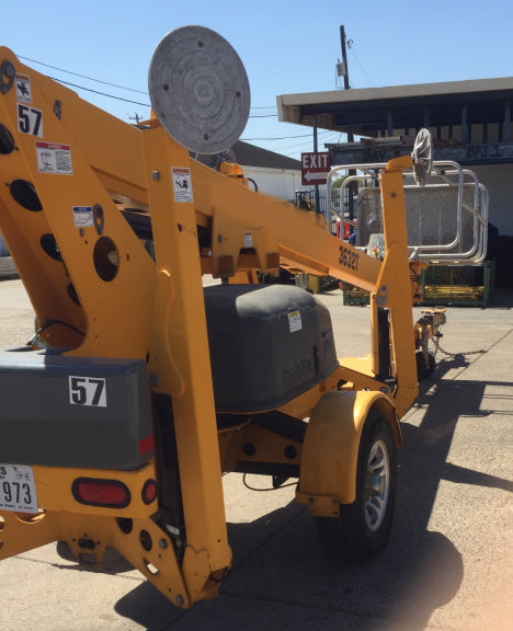 Used 2023 HAULOTTE 3632T Towable Boom Lift