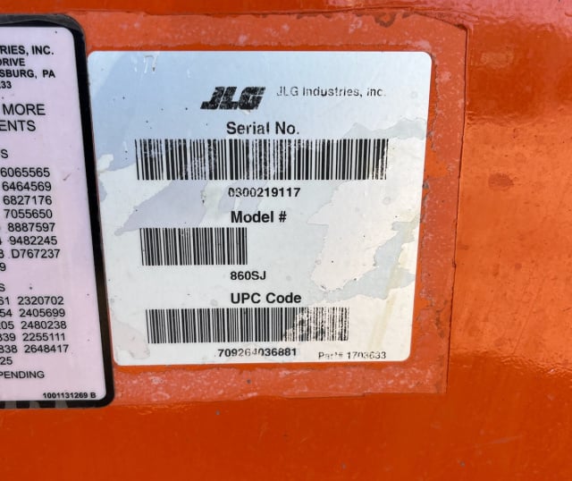 Used 2016 JLG 860SJ Telescopic Boom Lift