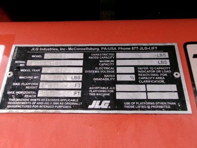 Used 2017 JLG 450AJ Articulating Boom Lift