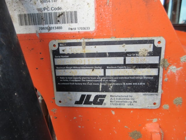 Used 2018 SKYTRAK 10054 Telehandler Forklift