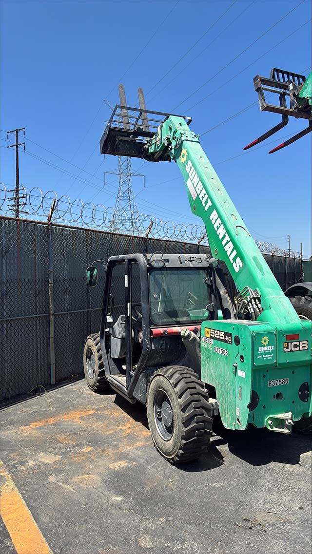 Used 2016 JCB 525-60 Telehandler Forklift