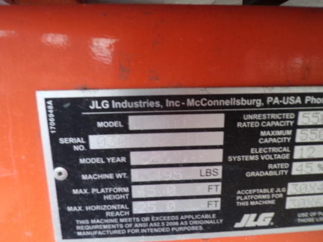 Used 2019 JLG 450AJ Articulating Boom Lift, photo 25