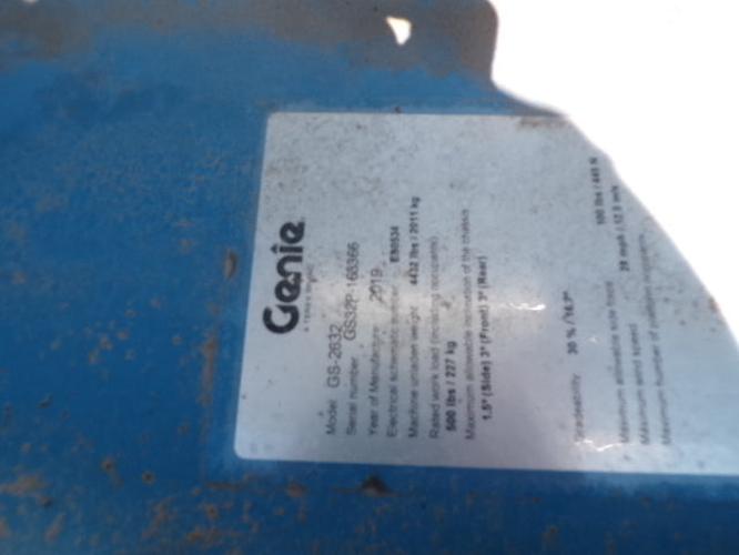 Used 2019 GENIE GS-2632 Scissor Lift, photo 16