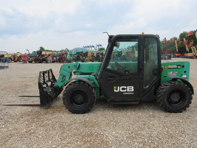 Used 2017 JCB 525-60 Telehandler Forklift