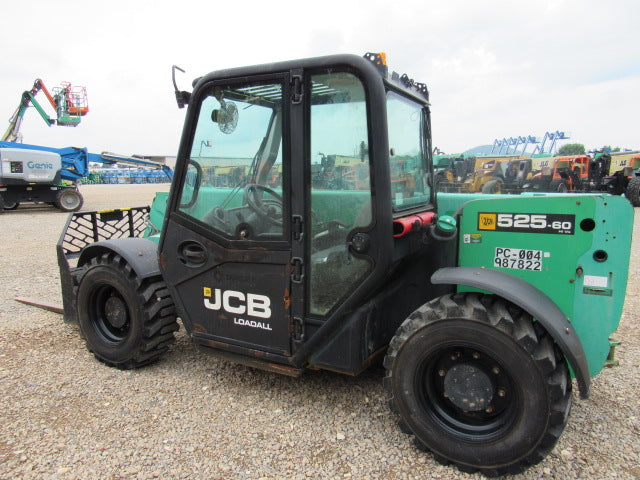 Used 2017 JCB 525-60 Telehandler Forklift