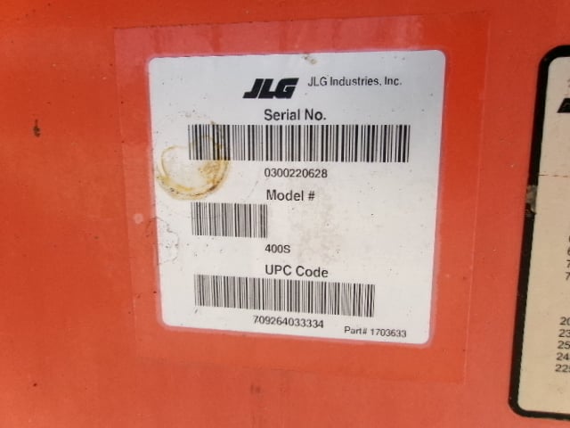 Used 2016 JLG 400S Telescopic Boom Lift