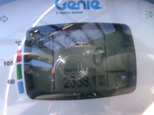 Used 2019 GENIE GTH-5519 Telehandler Forklift