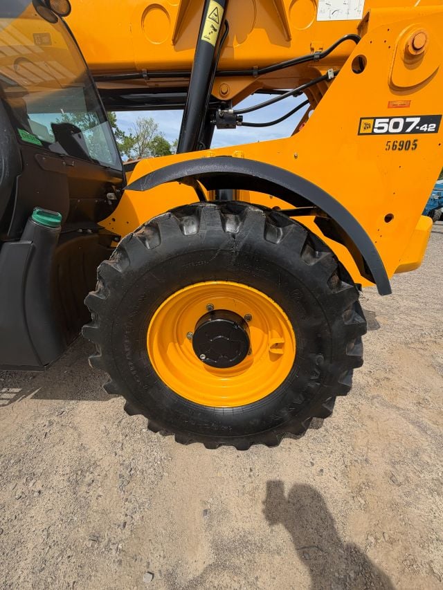 Used 2019 JCB 507-42 Telehandler Forklift