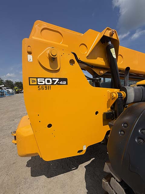 Used 2019 JCB 507-42 Telehandler Forklift