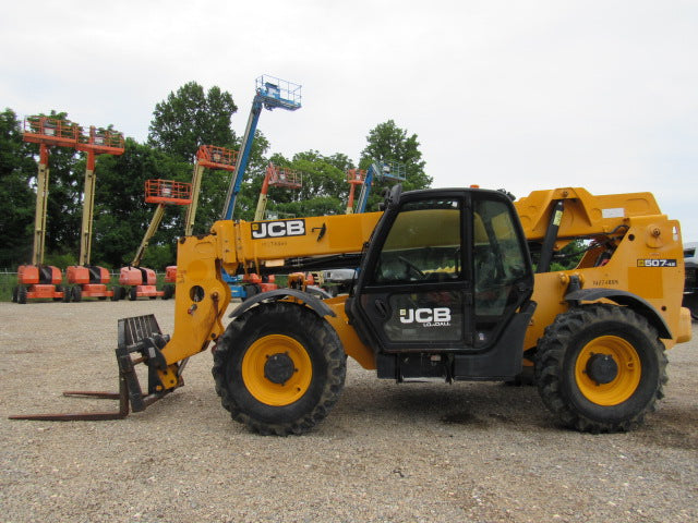 Used 2019 JCB 507-42 Telehandler Forklift