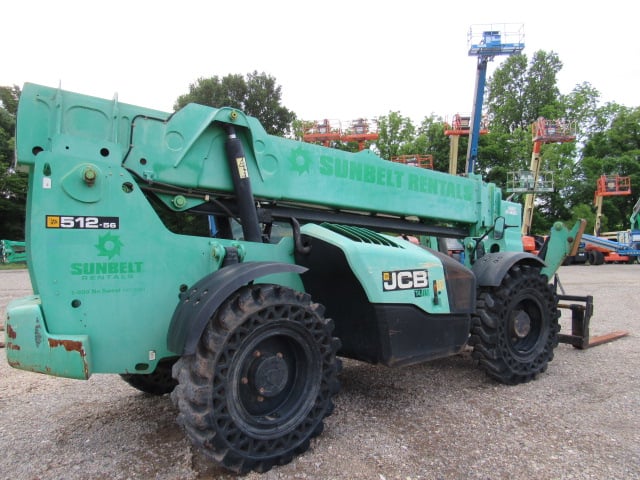 Used 2018 JCB 512-56 Telehandler Forklift