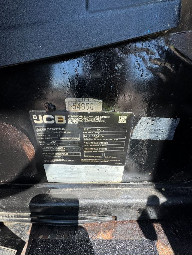 Used 2019 JCB 509-42 Telehandler Forklift