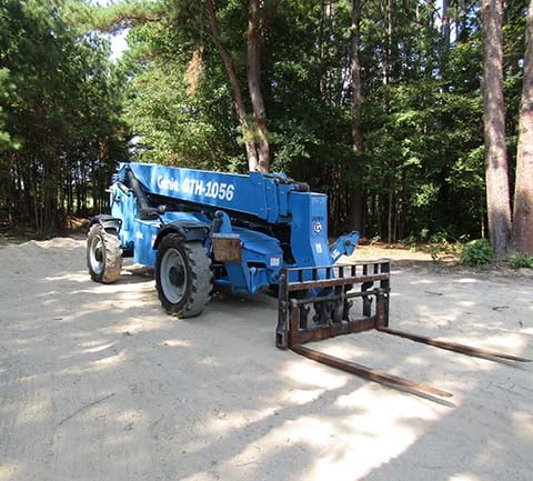 Used 2018 GENIE GTH-1056 Telehandler Forklift