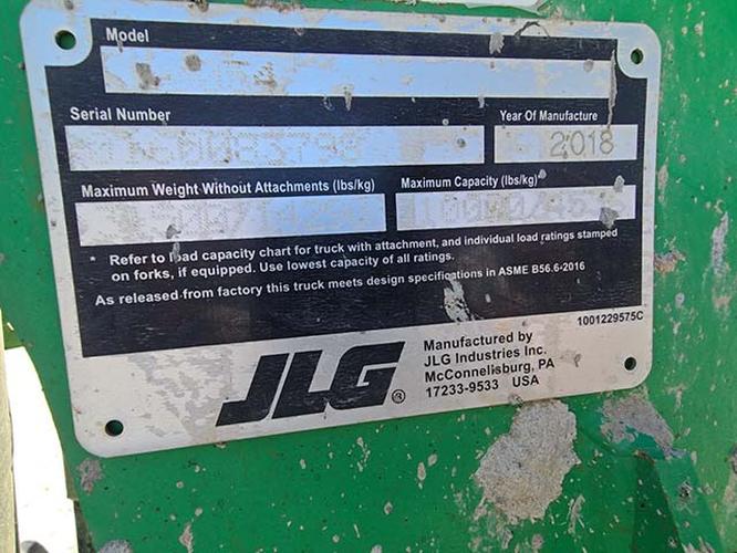 Used 2017 SKYTRAK 10054 Telehandler Forklift, photo 31