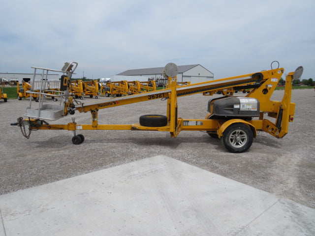 Used 2019 HAULOTTE 3632T Towable Boom Lift