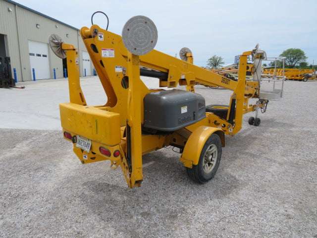 Used 2019 HAULOTTE 3632T Towable Boom Lift