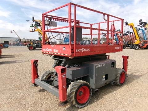 Used 2019 SKYJACK SJ6832 RT Scissor Lift