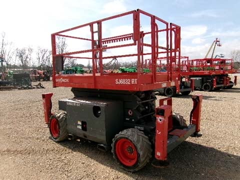 Used 2019 SKYJACK SJ6832 RT Scissor Lift
