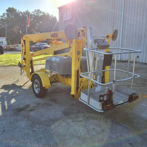 Used 2017 HAULOTTE 4527A Towable Boom Lift