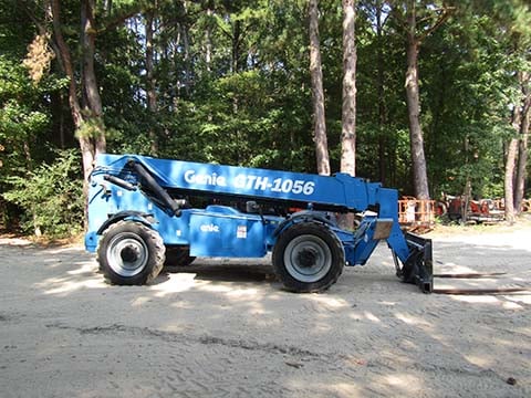 Used 2018 GENIE GTH-1056 Telehandler Forklift