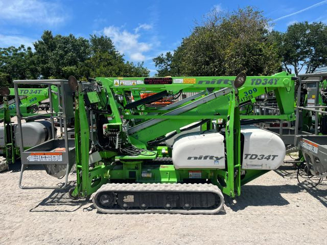 Used 2020 NIFTYLIFT TD34TDAC Tracked-Drive Boom Lift