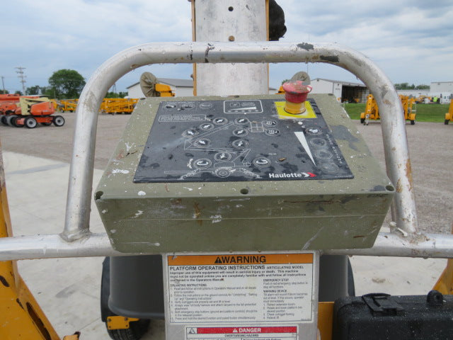 Used 2017 HAULOTTE 4527A Towable Boom Lift
