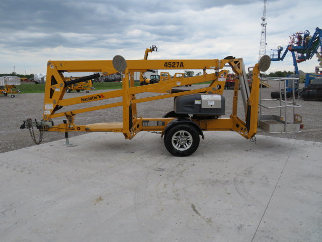 Used 2017 HAULOTTE 4527A Towable Boom Lift