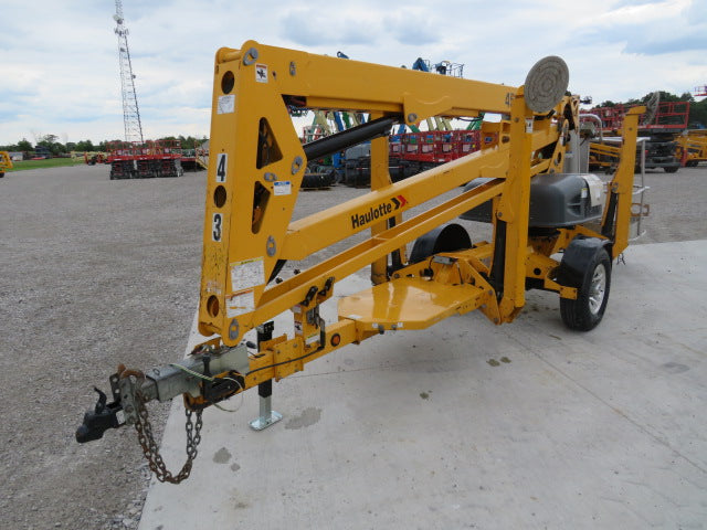 Used 2017 HAULOTTE 4527A Towable Boom Lift
