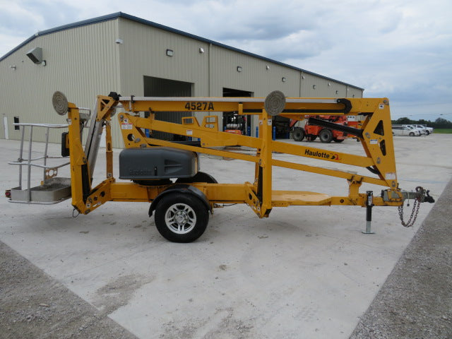 Used 2017 HAULOTTE 4527A Towable Boom Lift