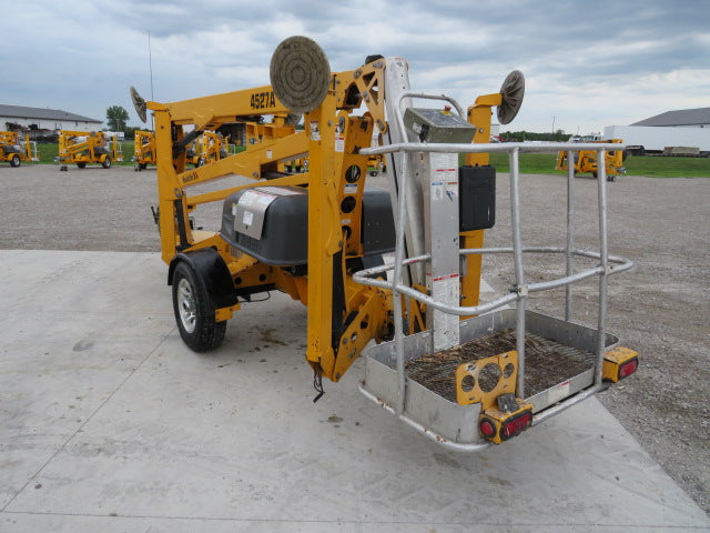 Used 2017 HAULOTTE 4527A Towable Boom Lift