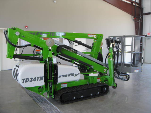 New 2025 NIFTYLIFT TD34TDAC Tracked-Drive Boom Lift