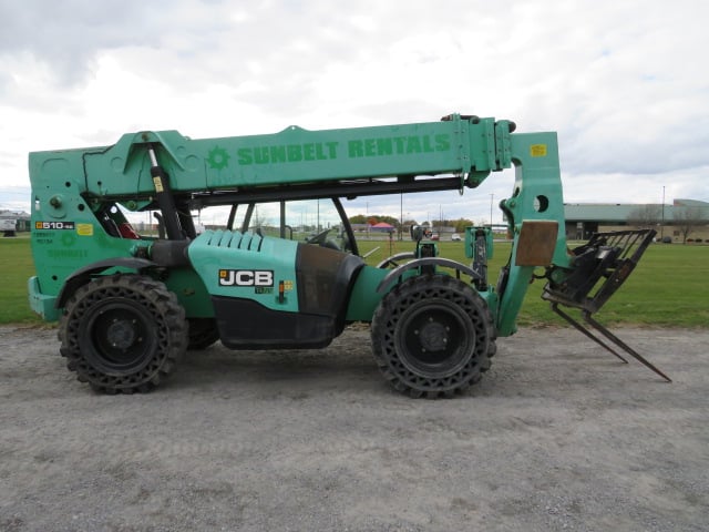 Used 2017 JCB 510-56 Telehandler Forklift