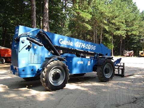 Used 2018 GENIE GTH-1056 Telehandler Forklift