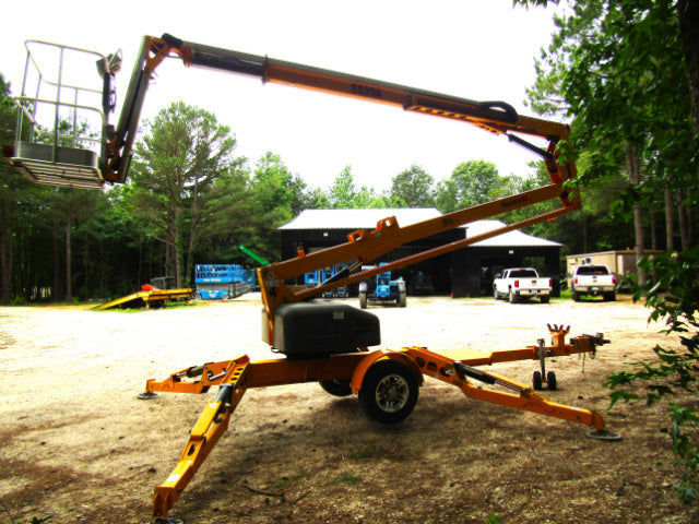 Used 2018 HAULOTTE 5533A Towable Boom Lift