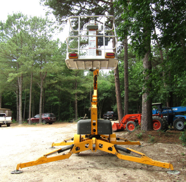 Used 2018 HAULOTTE 5533A Towable Boom Lift