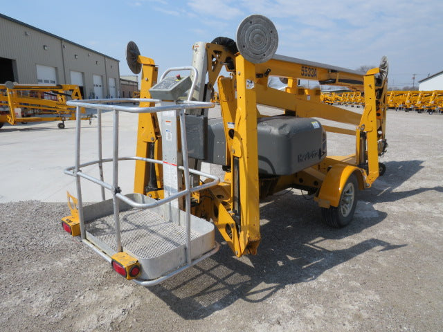 Used 2019 HAULOTTE 5533A Towable Boom Lift