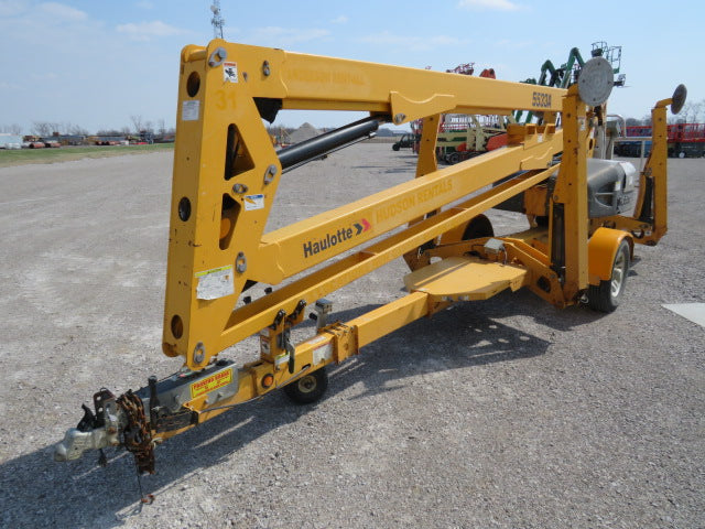 Used 2019 HAULOTTE 5533A Towable Boom Lift