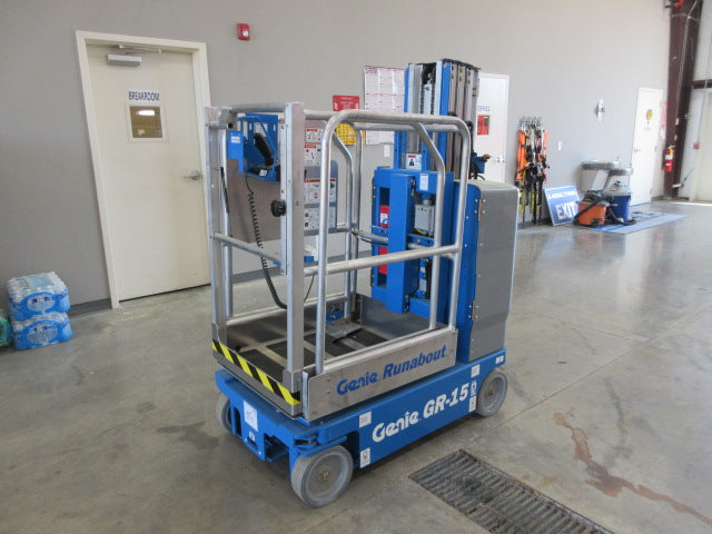 New 2026 GENIE GR-15 Vertical Mast Boom Lift