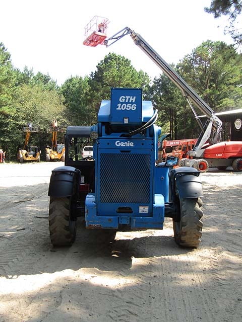 Used 2018 GENIE GTH-1056 Telehandler Forklift