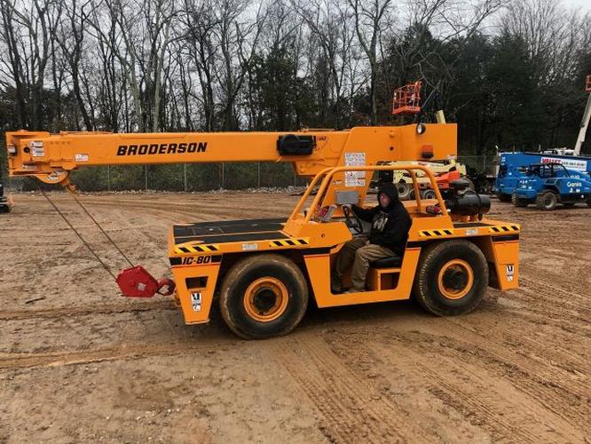 Used 2015 BRODERSON IC80-3J – Industrial Carry Desk Crane, photo 2