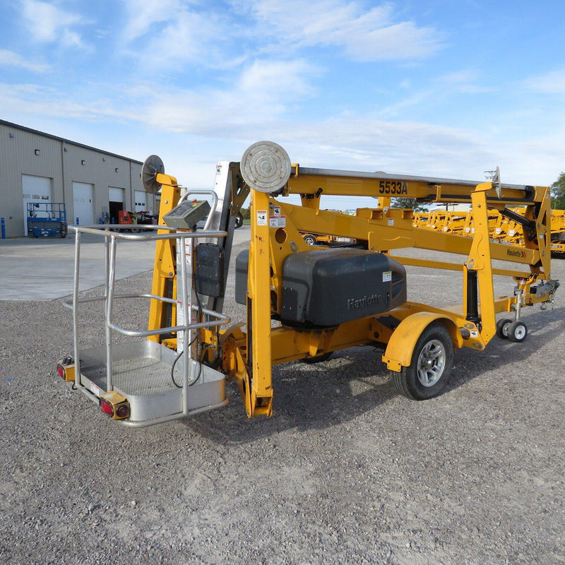 Used 2021 HAULOTTE 5533A Towable Boom Lift, photo 6