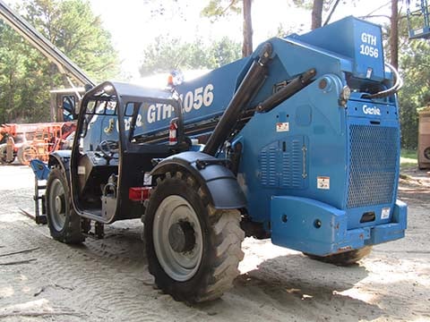 Used 2018 GENIE GTH-1056 Telehandler Forklift