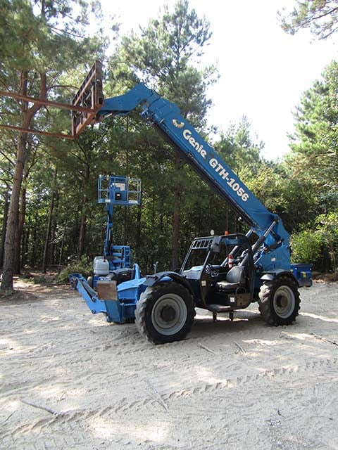 Used 2018 GENIE GTH-1056 Telehandler Forklift